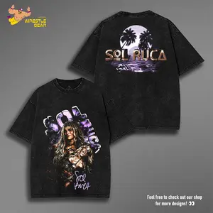 SOL RUCA TEE, Wrestling Graphic Tee, Wrestler Shirt, Sports Shirt, Vintage Wresting Shirt, Wrestling Gift tshirts Menswear Top
