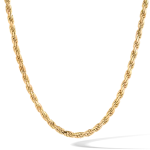 Rope Chain, Gold Vermeil (3.5mm)