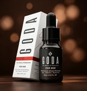 GODA Original Pheromone Perfume for Women  Jasmine & Rose | Long-Lasting, Vegan & Cruelty-Free | 15ml / 0.50 fl oz