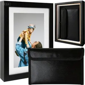 Hidden Safe Box for Money & Valuables - Fireproof & Waterproof Storage with Secret Compartment - Compact 5"x7" Cash Organizer - Secure Home Security Solution - Reusable & Durable Design for Discreet Protection sponge cushion ss  bolts container accessory