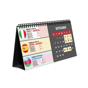 2026 Formula Fanatics Race Schedule Desktop Calendar