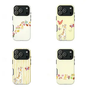 Cute Duck Fruit Flower Phone Case ,Aesthetic Cottagecore Design, Tough phone case,for iPhone 17 16 15 14 13 12 11 Pro Max X XS for Samsung S21–S25 Plus Ultra,Gifts For Fans, Phone Accessories