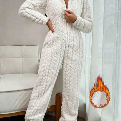 Onesie Zaful Pijamas Pijamas Para Mujer Warm TikTok Shop