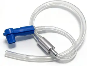 Universal Brake Bleeder Kit with One Way Check Valve, Adapter & Hose - Hydraulic Bleeding Tool for Car, Motorcycle and Clutch Systems