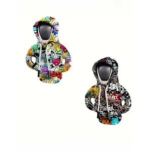 Universal Car Gear Shift Knob Hoodie, Mini Hoodie for Car Gear Shifter, Car Accessories and Decorations