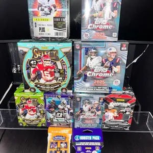 Football Boxes and Packs for Building Your Collection - Sports Packs with Various Cards and Collectibles - PYT Break Megas Blasters