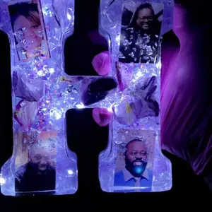 Memorial Resin Letter Handmade