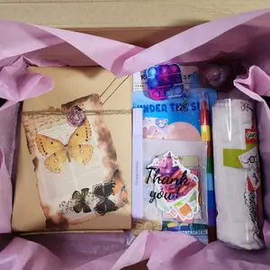 Kid Blind Date With A Book Box- Surprise Kid Book- Surprise Book Goodies (Girl type book)