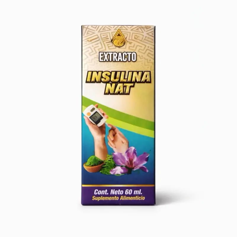 Insulina Nat Herbal Extract Drops 60ml – Natural Plant-Based Liquid Supplement for Daily Wellness Support