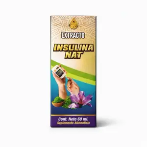 Insulina Nat Herbal Extract Drops 60ml – Natural Plant-Based Liquid Supplement for Daily Wellness Support