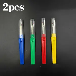 2pcs sharp anti-stitching device DIY sewing accessories thread picker large thread cutter cross stitch tool thread remover