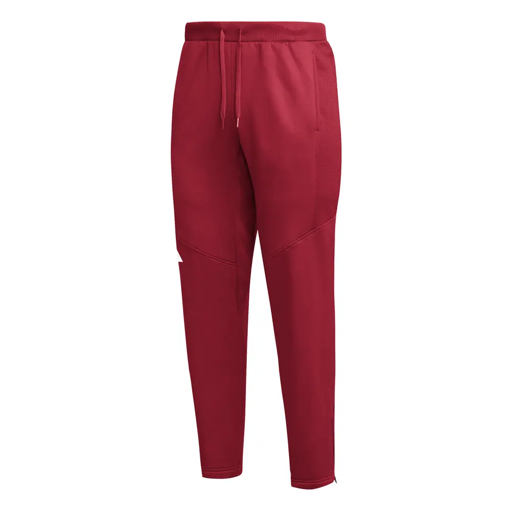adidas Mens Travel Tapered Aeroready Joggers Casual Drawstring - Red