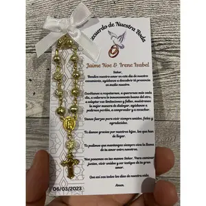 Personalized Wedding Favor-Dove with rings