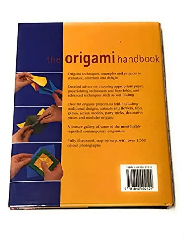 USED Origami Handbook - Craft, Illustrated Step-by-Step Contemporary Paperfolding Techniques Book by Rick Beech (Hardcover)