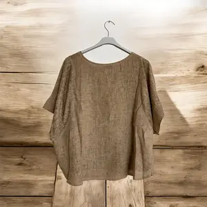 One Size Linen Blouse – Lightweight & Breathable