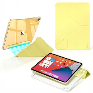 SPALLO Magnetic Detachable Case for iPad (A16) 11th Generation 2025, Compatible with iPad Air M4 8th/7th/6th/5th/4th 10.9 & iPad Pro M5 11 inch - Portrait/Landscape Multi-angle Stand Smart Filp Cover with Hard Shell Back, Auto Wake/Sleep, Slim & Light,
