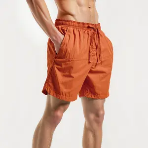 Summer New Ice Silk Quick-drying Shorts Punched Couple Men's and Women's Shorts