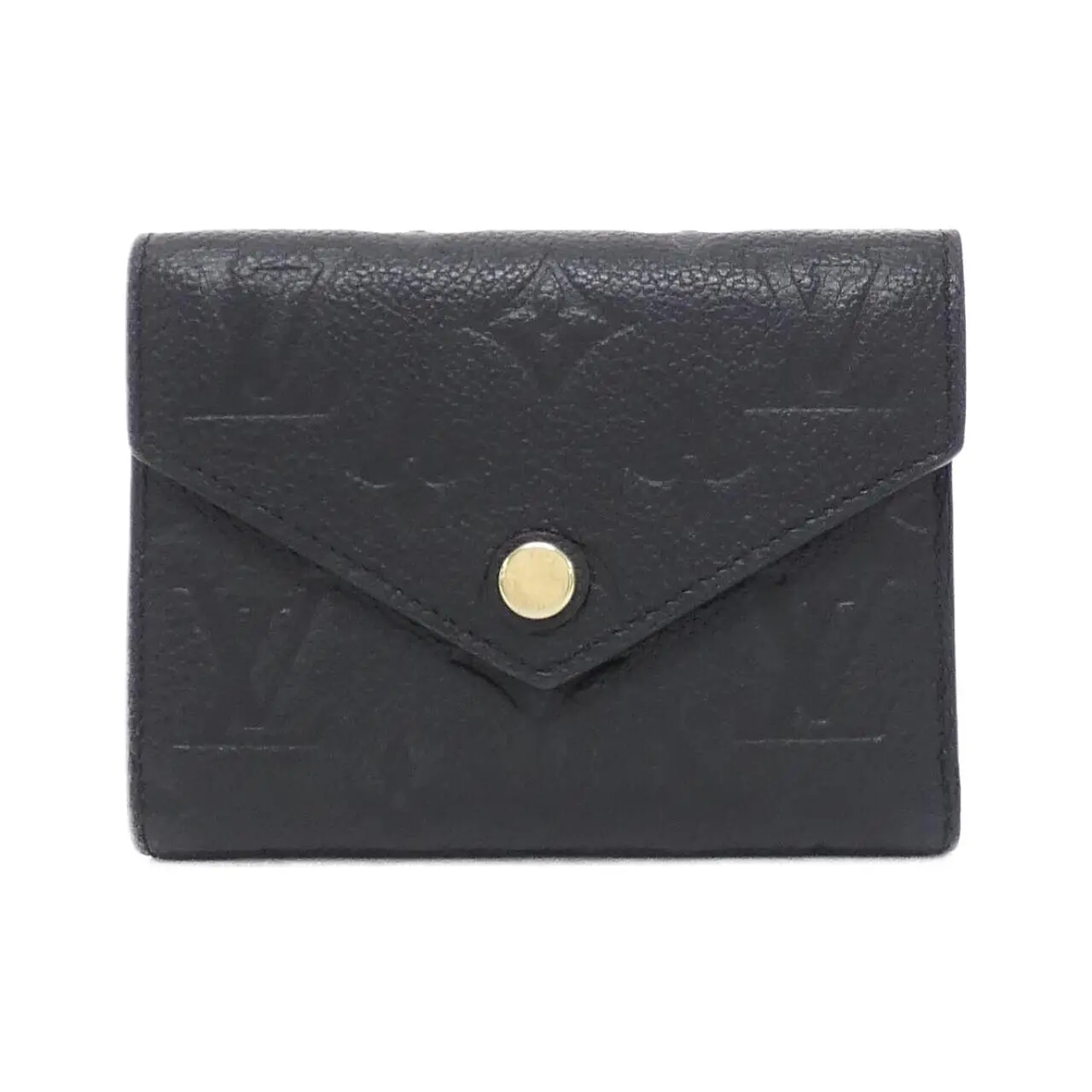 Pre-owned Louis Vuitton Calfskin Small Leather Goods Monogram Empreinte Wallet