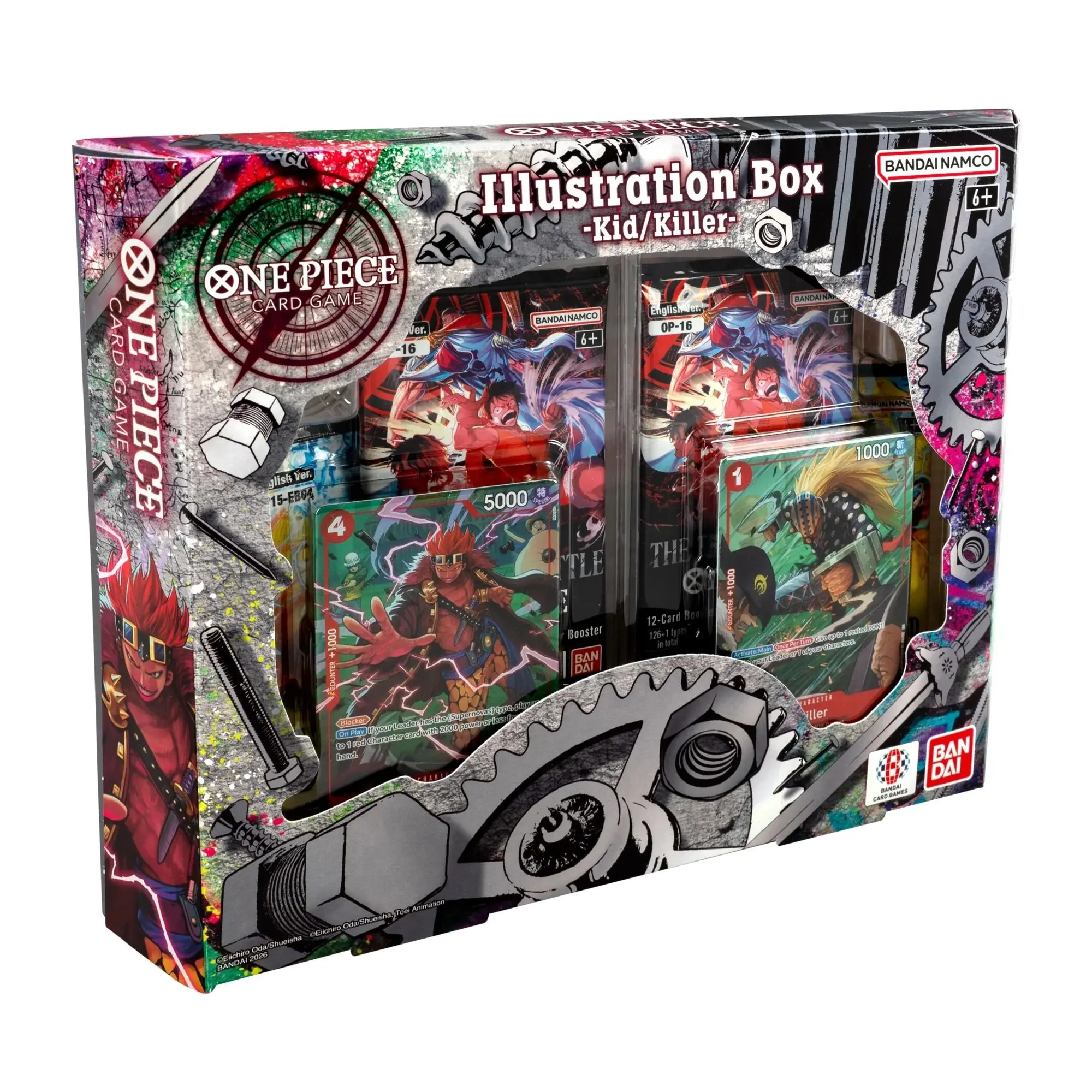 Bandai Namco One Piece Card Game Illustration Box 8