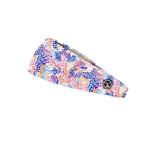 RAVEbandz The Pro - Wide Stretch Headband (Pinpoint)