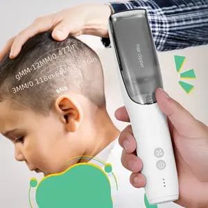 Electric Hair Clipper And Razor - USB Rechargeable Hair Clipper with Automatic Suction, Portable Design, Easy Styling And Smooth Cutting, Professional Home Hair Clipper, Ideal Holiday Gift, Home Hair Clipper