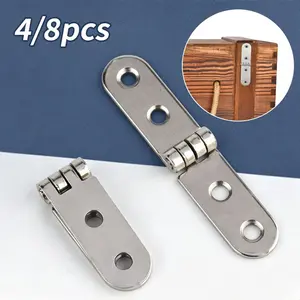 4/8pcs folding hinges, universal hinges, flap hinges for cabinet doors and tabletops