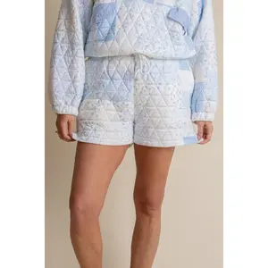 Test Your Love Quilted Shorts