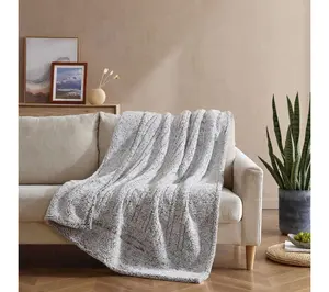 Eddie Bauer Lookout Mountain Green Full Heated Blanket