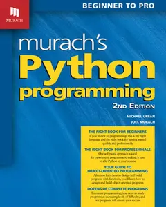 USED-Murach's Python Programming (2nd Edition) by Murach, Joel (Paperback)