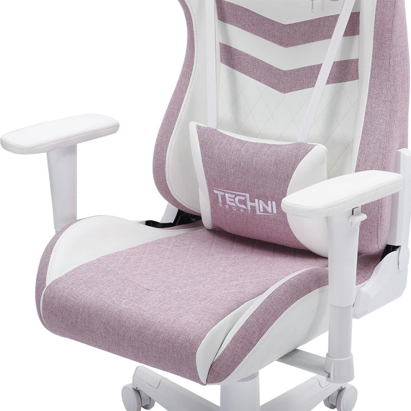 Techni Sport Ergonomic Pastel Gaming Chair, Video Gaming Desk Chair, Office Chair Pink/Mint/Blue