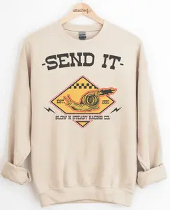 Send It Racing Snail Graphic Top