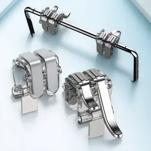 Pro Gaming Controller with High Sensitivity Joystick for Mobile Shooting Games Fast Aiming Precision Rapid Fire Comfortable Ergonomic Design Easy Setup PUBG Call of Duty Accessory Must Have Gear for Pro Players Game Pad