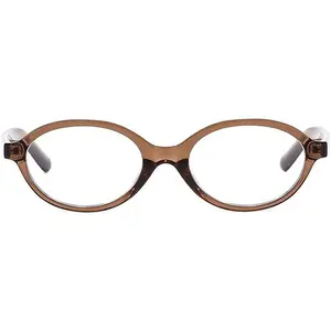 Retro Oval Glasses for Women Men 90s Small Round Blue Light Glasses Oval Y2K Tortoise Eyeglasses