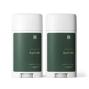 2 Pack Non-toxic Natural Deodorant, Aluminum-Free for Men