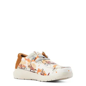 Men's Hilo Western Aloha Surfing Longhorn Print