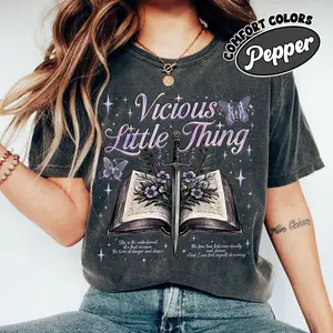Vicious Little Thing Powerless Shirt Digital Download, Powerless Bookish Shirt Designs, Kai Azer Paedyn Gray Fan Shirt, Fantasy Bookish Tee