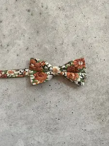 Louis Floral Pre Tied Bow Tie