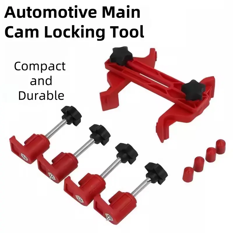 18 Pcs Car Dual Camshaft Clamp,  Car Engine Timing Belt Sprocket Gear Locking Tool Kit, Universal Cam Bearing Tool Kit Fit for Most Cars, Trucks and Vans