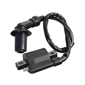 125cc, 150cc, & 250cc Ignition Coil with Spark Plug Wire and Angled Connector