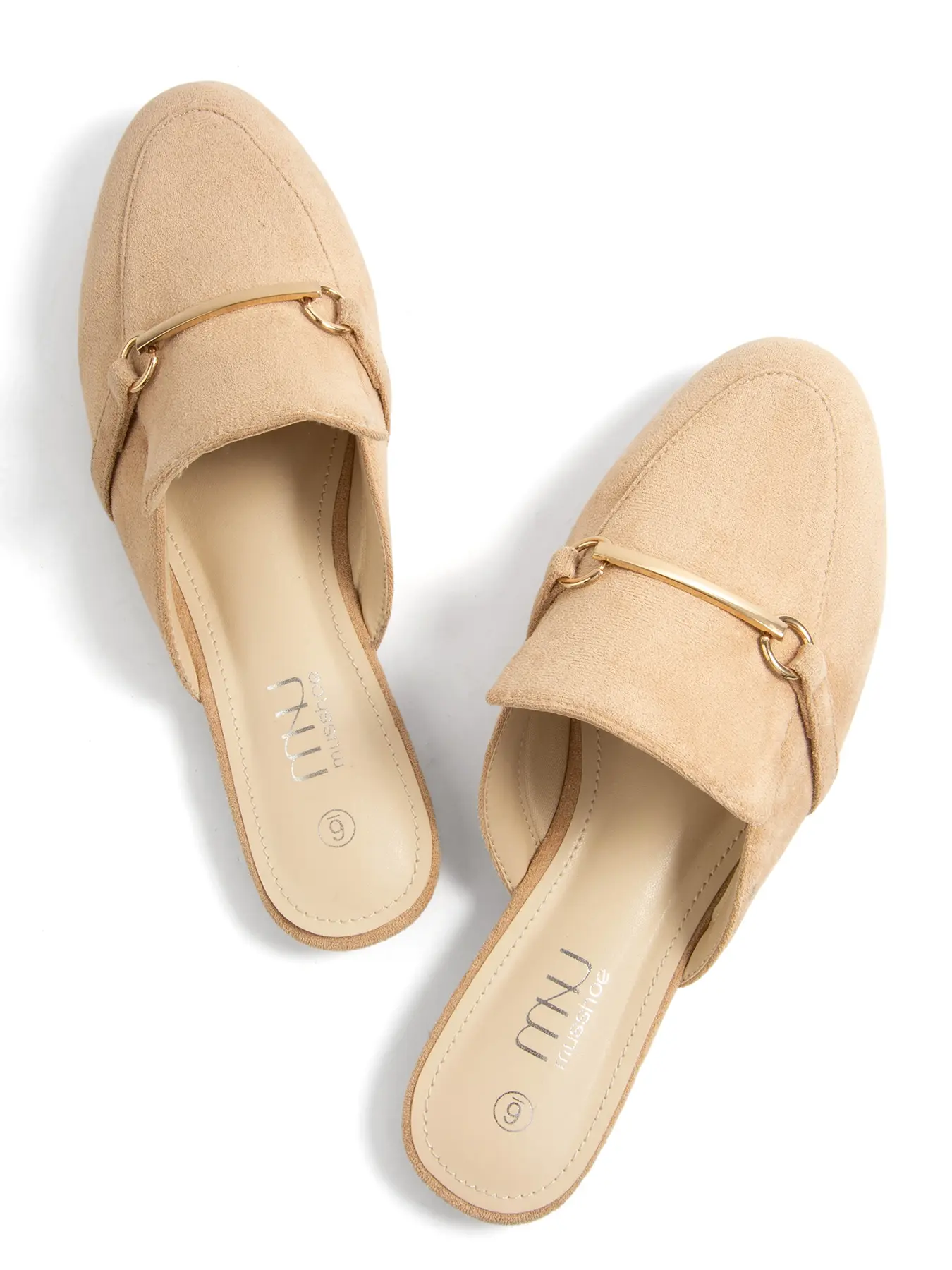 Women's Fashionable Solid Color Slip on Mules, Minimalist Clogs, Casual Comfortable Loafers for Daily Wear, Lightweight Breathable Shoes for Women & Girls, Footwear