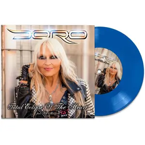 Doro - Total Eclipse Of The Heart - Blue  [7-INCH SINGLE VINYL RECORD] Blue, Colored Vinyl, Ltd Ed