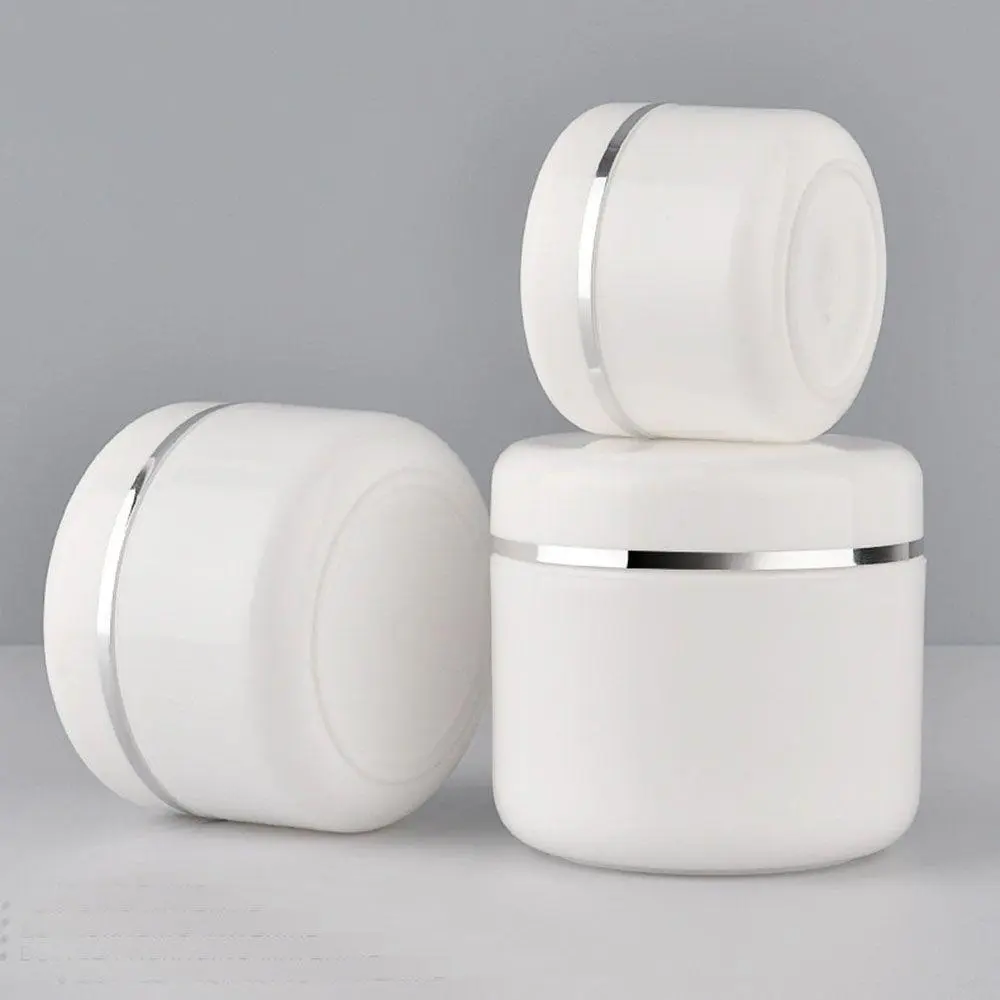 Portable with Lids Travel Storage Leak Proof Round Ointments Bottle Cream Lotion Box Makeup Pot Jar Cosmetic Containers Cases