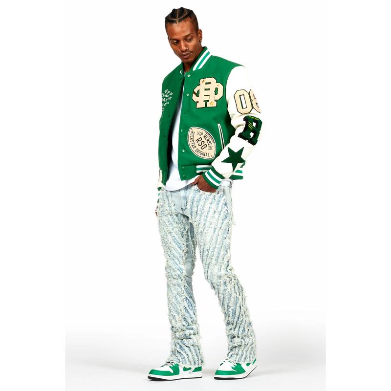 Balser Green Varsity Jacket