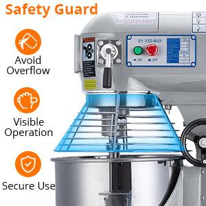 【Christmas Deal】GARVEE Commercial Food Mixer in 10QT and 15QT sizes, featuring a professional large stand mixer design with 3-speed adjustable settings, heavy-duty electric dough mixing, industrial-grade steel bowl and dough hooks for restaurant use 【Christmas Deal】GARVEE Commercial Food Mixer in 10QT and 15QT sizes, featuring a professional large stand mixer design with 3-speed adjustable settings, heavy-duty electric dough mixing, industrial-grade steel bowl and dough hooks for restaurant use