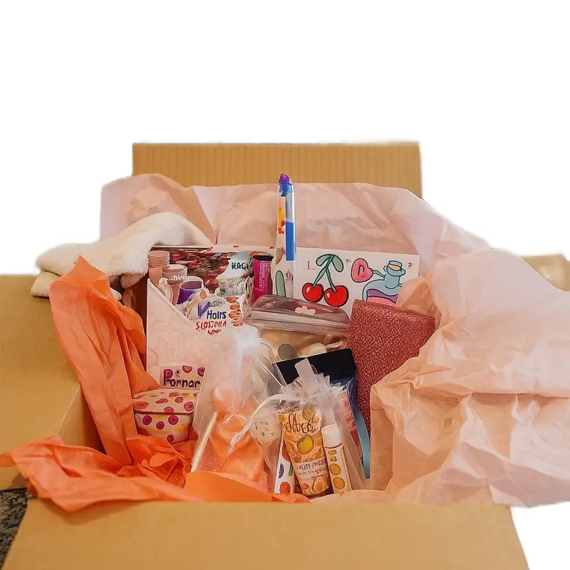 Deluxe Romance Book Box with Assorted Gifts and special bookish items
