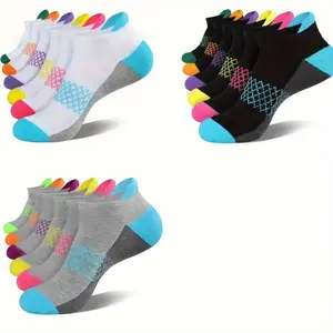18 Pairs Women's Ankle Sports Running Breathable Outdoor Ankle Socks Running Cushioned insoles