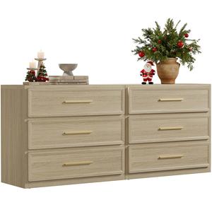 SICOTAS Night Stand Oversized Extra Large Nightstand Tall Bedside Side Table with 3 Drawers with Storage Modern End Table with Golden Handles Night Stands for Bedroom Sofa Couch Office