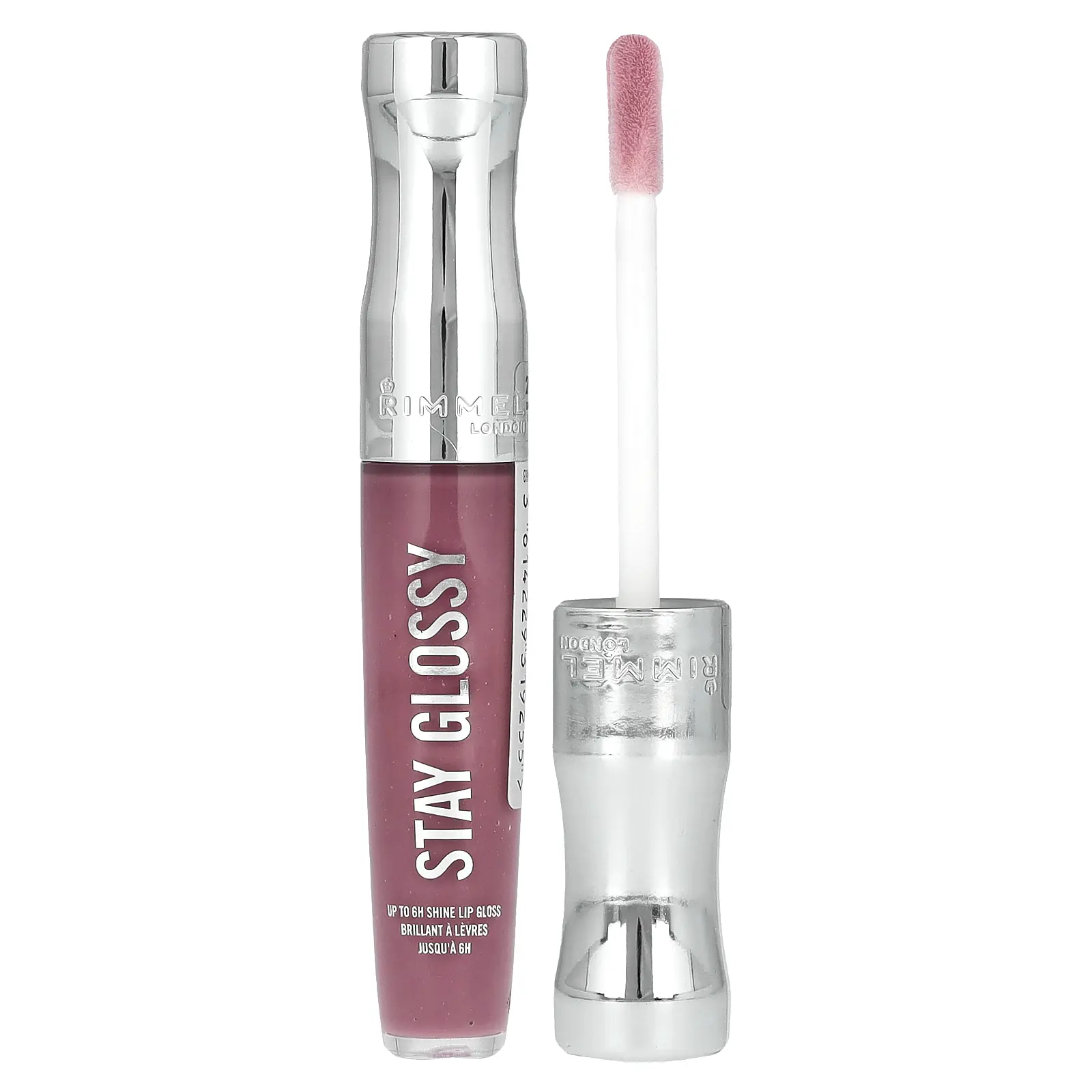 Rimmel London Stay Glossy Lip Gloss, 200 Tainted Love, 0.18 fl oz (5.5 ml)