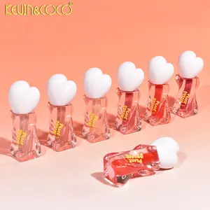 Kevin Coco 6-Color Pearl Bubble Lip Gloss Crystal Glossy - Buy now - Unique Lip Color with Crystal Accents