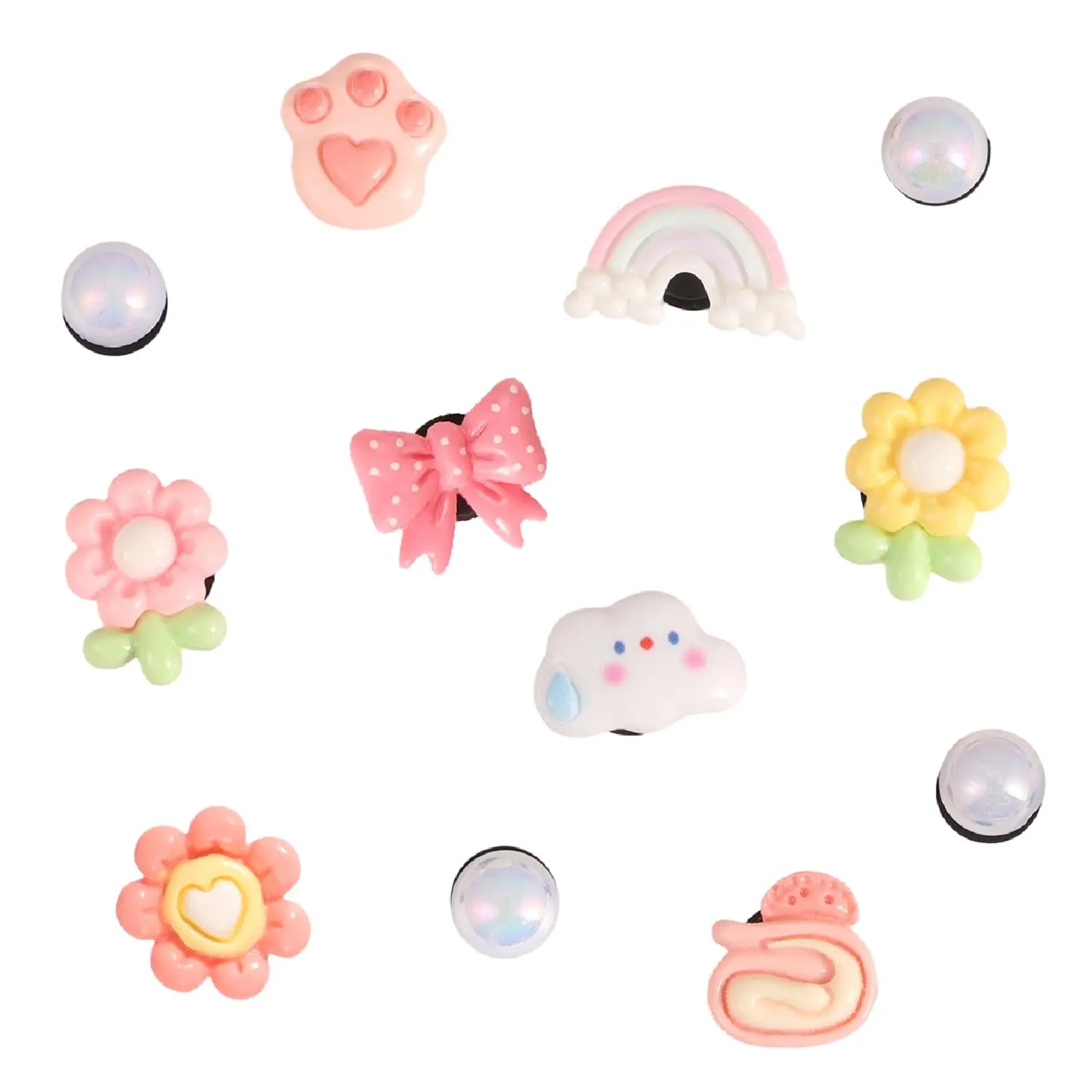 Bow Flower, 12Pcs